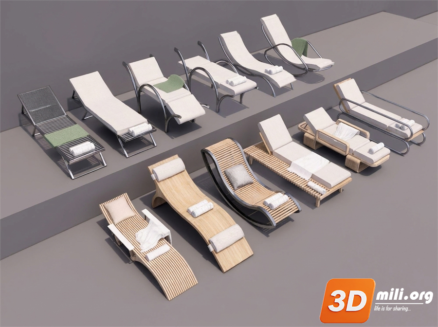 Outdoor Sofa Skp Files
